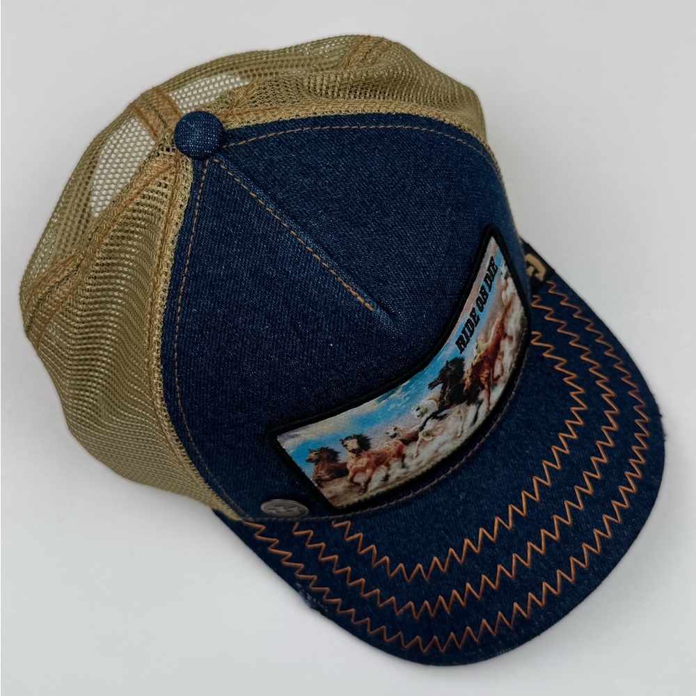 Goorin Bros Ride or Die Trucker Hat. Snapback. NWT - Picture 6 of 11